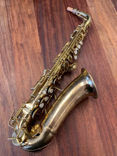 VINTAGE CONN 6M LADY FACE Saxophone - Nr. 338351 - Repadded PERFECT
