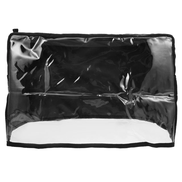 Película de PVC máquina de coser cubierta contra el polvo máquina de coser estuche protector cubierta contra el polvo