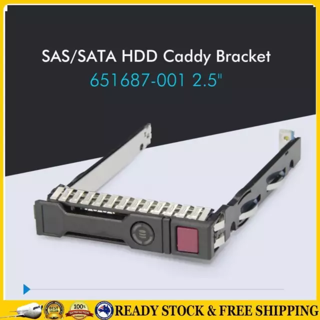 2.5 inch SAS SFF HDD Hard Drive Tray Caddy for HP G8 G9 DL380 360 160 385 *AU