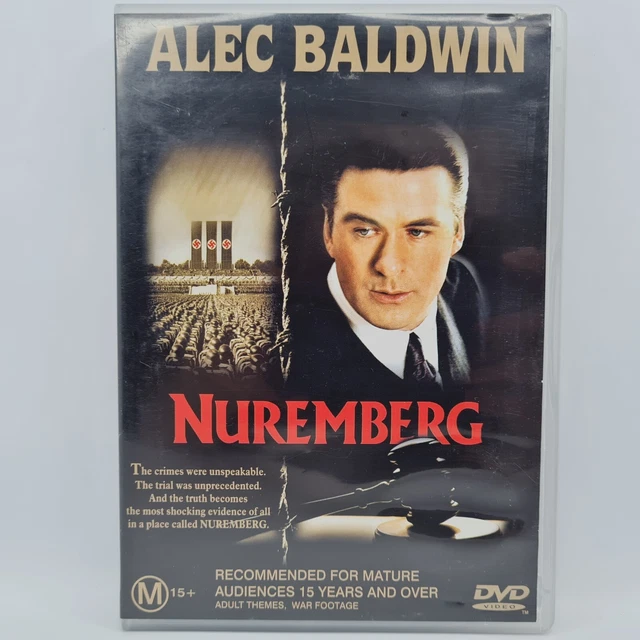 NUREMBERG (2000) DVD WW2 War TV Miniseries Alec Baldwin Region 4