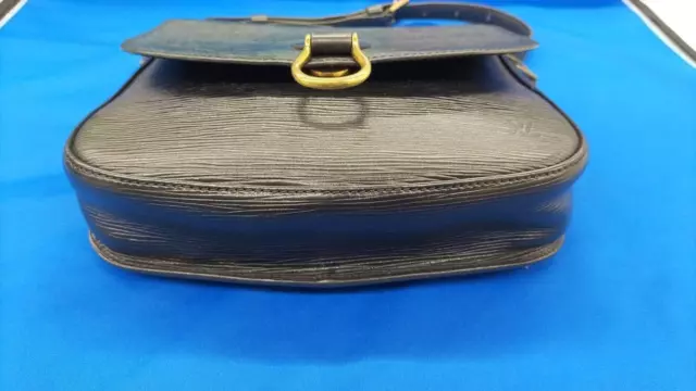 LOUIS VUITTON Epi Saint Cloud GM Noir M52192 Sac à bandoulière LV Ex++ 230516T 2