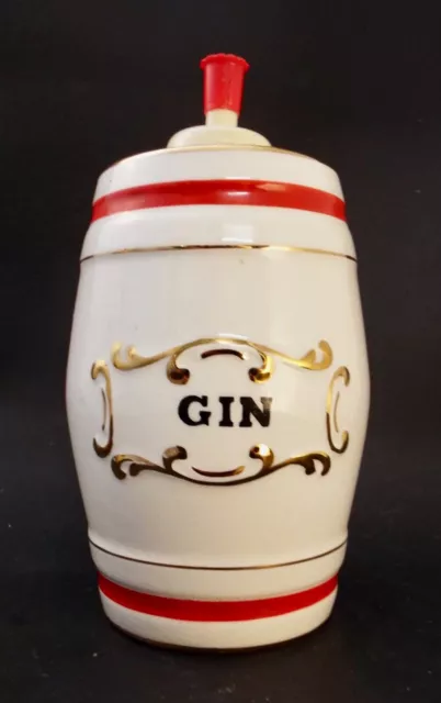 Vintage Crown Devon Gin & Port  Miniature Barrels - c1960s 3
