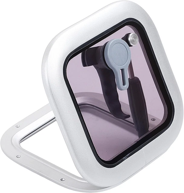 BOAT HATCH WINDOW, Square Boat Deck Window Aluminum Alloy 211 X 211Mm ...