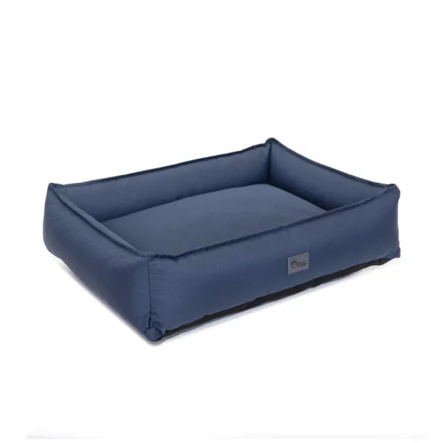 Superior Pet Plus Ortho Pet/Dog Lounger/Bed Ripstop Bondi Blue Large 116cm