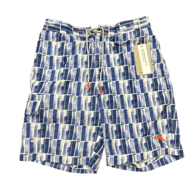 Tommy Bahama Baja Tasmania Tiles Men Swim Trunks - Size Small - MSRP $90