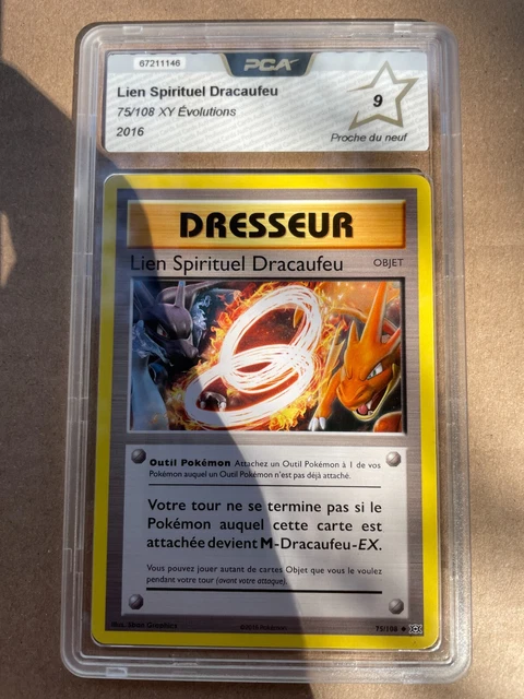 75/108  Évolution Xy Pca Psa Display Etb Pokémon 🔥🔥🔥 carte 