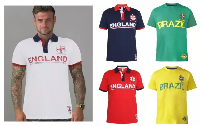 Unisex Mens England Rugby Football Duke T-Shirt Polo Shirts Plus Size