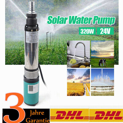 POMPA sommersa pozzo profondo Pompa DC 24v370w SOLARE POMPA SOMMERSA 1.8m³/h 370w DHL 