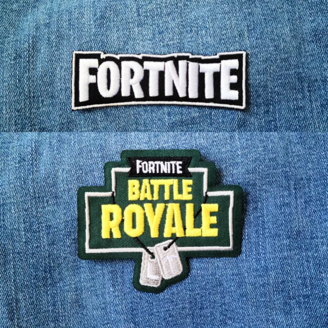 Iron On / Sew On Patches - Minecraft / Fortnite / Roblox / Peppa Pig /  England