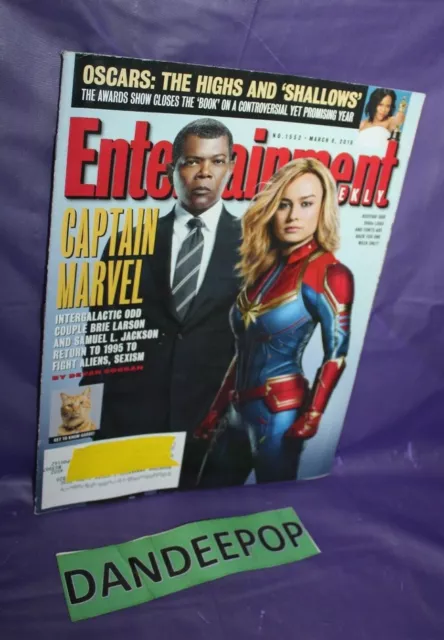 Entertainment Weekly Back Issue Magazine Captain Marvel No 1552 March 8 2019