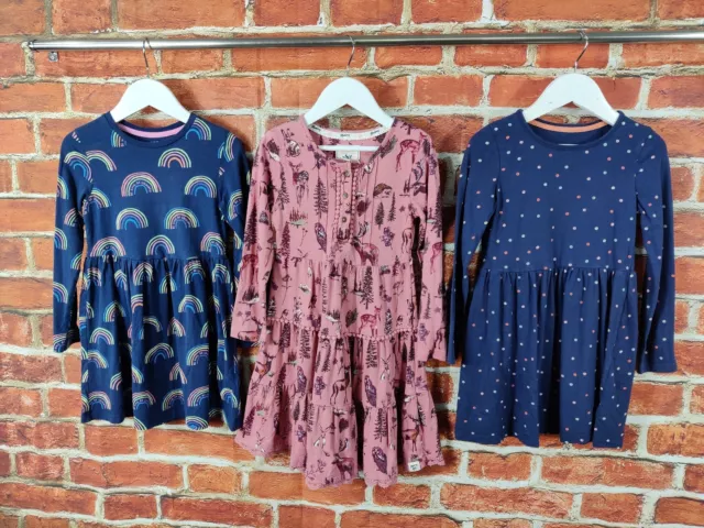 Girls Bundle Age 5-6 Years M&S Mantaray Etc Long Sleeve Dress Set Party 116Cm