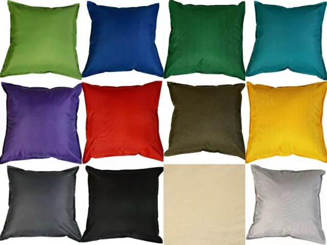 Luxury Waterproof Garden Cushion Covers Outdoor Indoor Cushion Covers 18" & 24"