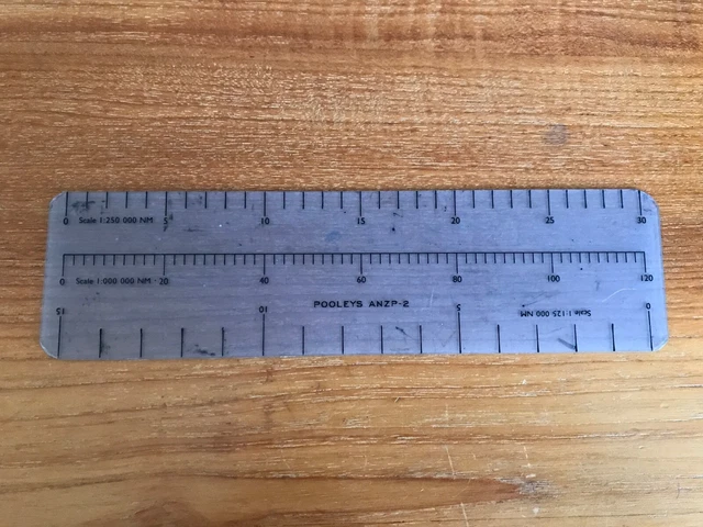 POOLEYS ANZP-2 STANDARD Flight School Navigation Ruler £3.00 - PicClick UK