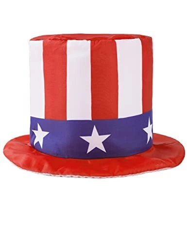 Baby 4th of July Kids Uncle Sam Hat, Multicolor, 1-3T