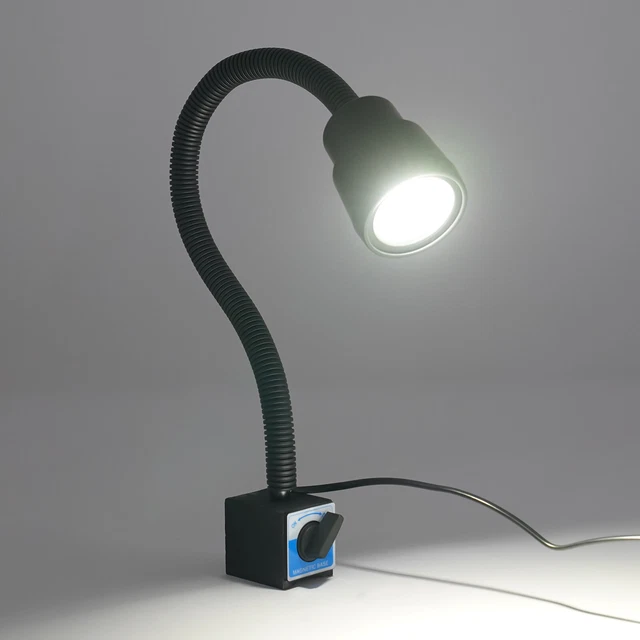Luce da lavoro LED 220 V 5 W base magnetica braccio luce CNC lampada macchina