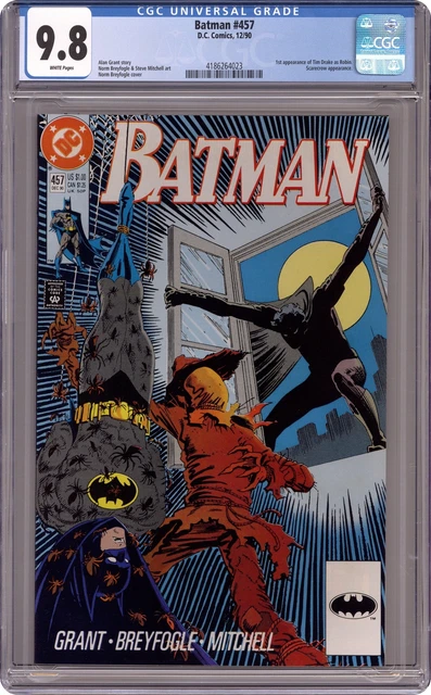 Batman #457 CGC 9.8 1990 4186264023 Tim Drake becomes Robin