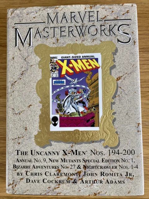 Marvel Masterworks; Vol 287. The Uncanny X-Men Vol 12 No's 194-200 +More. HB 1/1