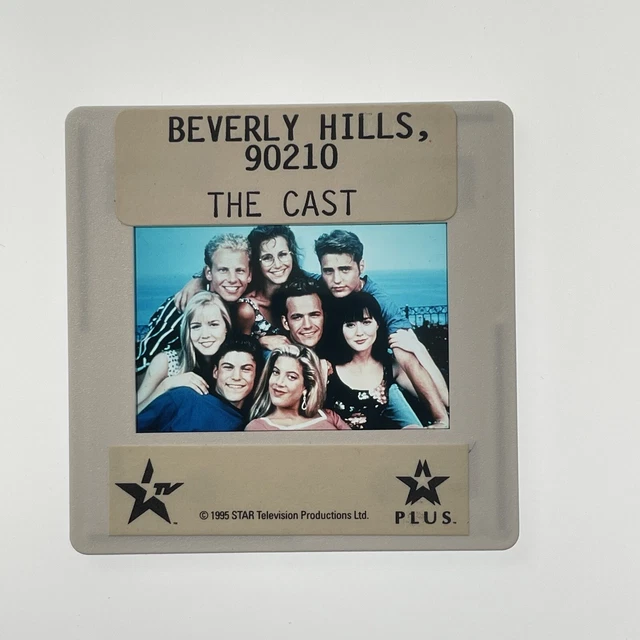 Vintage 35mm Slide S10402  Beverly Hills, 90210 The Cast