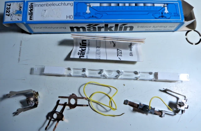 ÉCLAIRAGE INTÉRIEUR POUR Voitures De Personnes Märklin 7330 / / Échelle H0 EUR 25,20 - FR