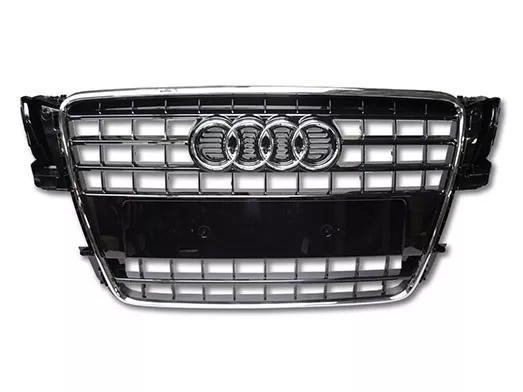 Kühlergrill Wabendesign hochglanz Schwarz passt für Audi A5 8T Facelift  11-17 nicht RS5