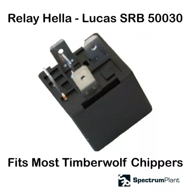 2x Relay Hella - Lucas SRB 50030 35 Engine Control Circuits Fits Most Timberwolf