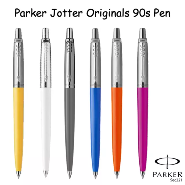 PARKER JOTTER 90s RETRO BALL POINT PEN BALL PEN WITH FREE GIFT BOX 3