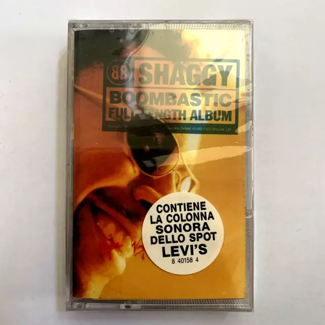Shaggy ‎Boombastic (Full Length Album) 1995 Musicassetta Nuova Sigillata