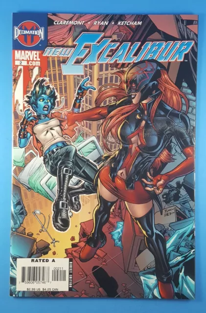 New Excalibur #2 Marvel Comics 2006 Chris Claremont X-Men