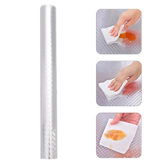 Adesivo da parete in foglio di alluminio resistente al calore decalcomania backsplash da parete