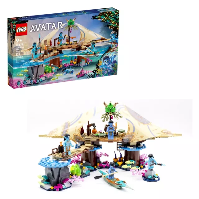 costruzioni lego Avatar 75578 la casa corallina set mattoncini gioco da bambini
