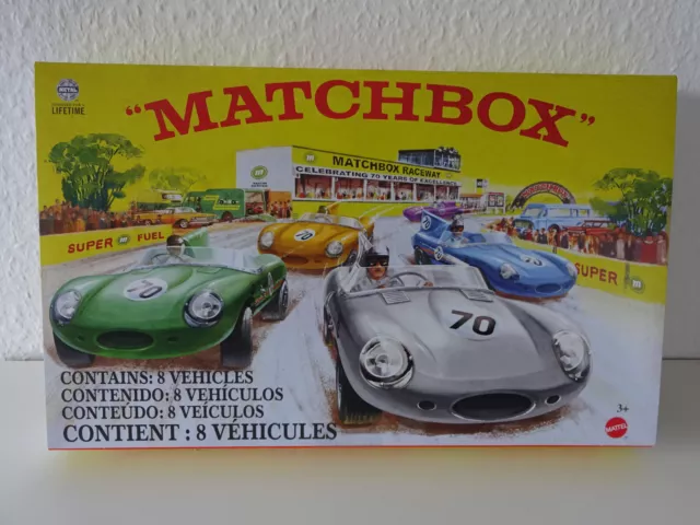 Matchbox Collectors Box 8 Fahrzeuge Nissan Porsche Audi Mustang  NEU OVP sealed