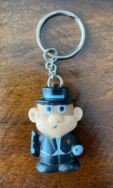 Paws STAR AWARDS Vintage Monkey w/ Tux Key Ring Keychain Fob