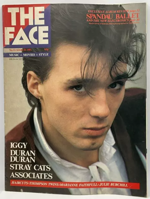 The Face No. 11 March 1981 Rock New Wave Stray Cats Iggy Pop Duran Duran 65p