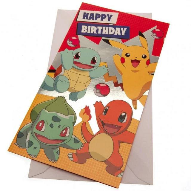 Pokemon Birthday Card (TA9363)