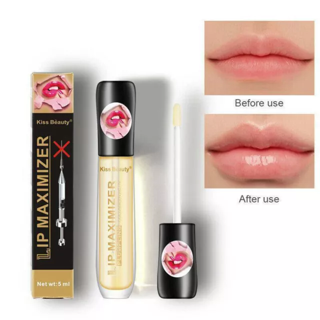 Lip Plumper Extreme Lip Gloss Booster Volumen Für Größere Lippen Transparente