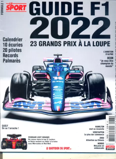 F1: Le guide de la saison 2023 