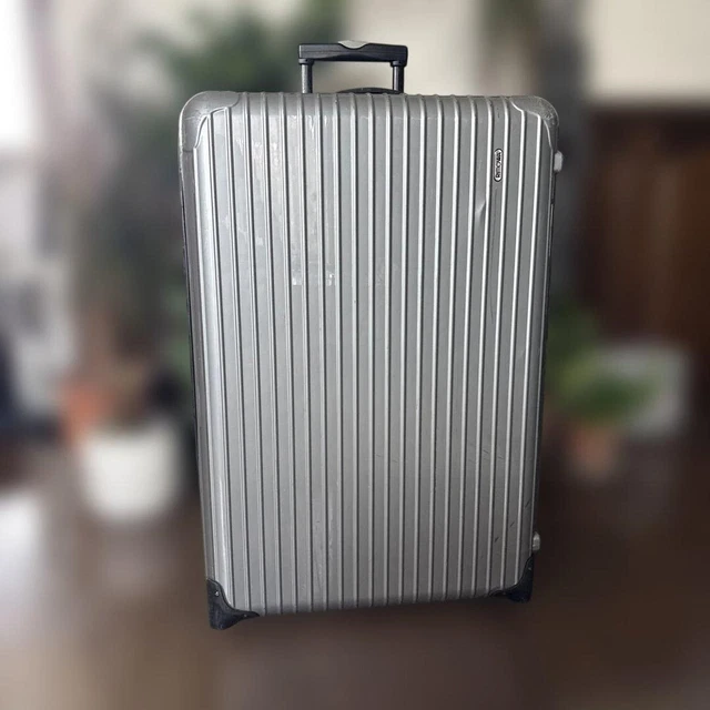 ジャンクRIMOWA SALSA 104L RIMOWA SALSA 104L Silver 4-wheels Carry Case Suitcase 876.77