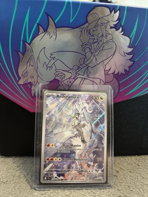 Coffret Myboost 10 Cartes Pokémon – Reshiram 167/159 Galerie Secrète – Écarlate Et Violet 9 – Français