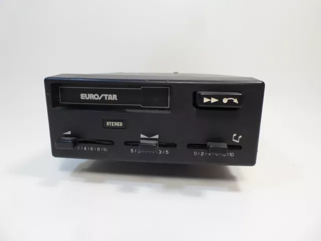 Lecteur De Cassette Eurostar Model Es-2200/Auto Stop Super Mini Cassette