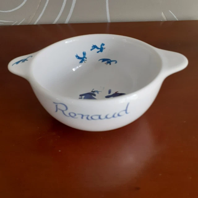 Grand Bol De Service En Faïence - Pier 1 Imports - Peint à La Main - Multicolore - Neuf