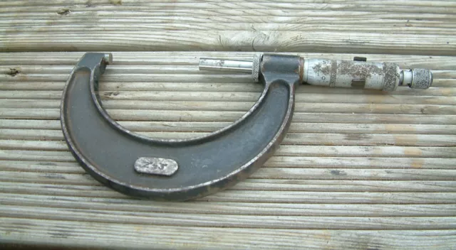 Vintage Micrometer Outside [#966] Imperial 2-3 inch. Moore&Wright ,Sheffield