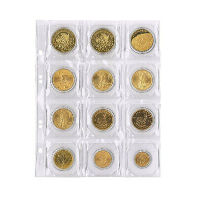 Feuilles numismatiques Multi-Collect pour 12 monnaies jusqu'à 50 mm.