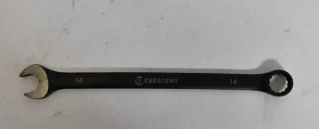 Llave métrica combinada negra Crescent Brand Tools tamaño 14 mm