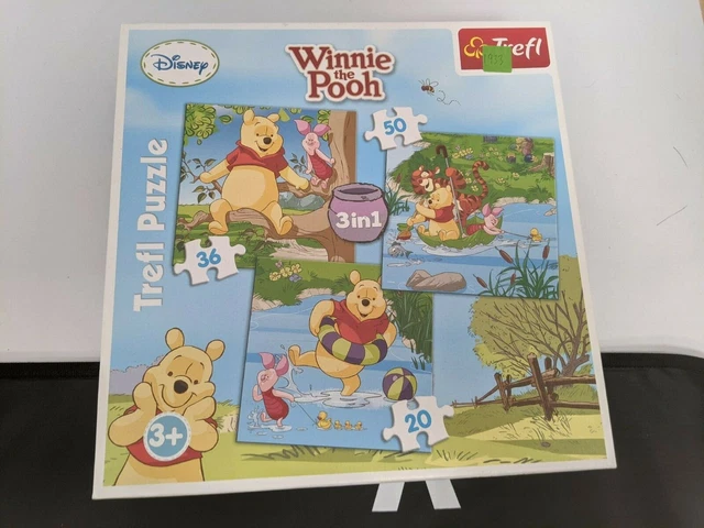 WINNIE THE POOH Trefl Puzzle 3 in 1 Disney #SH GA1933 £4.88 - PicClick UK