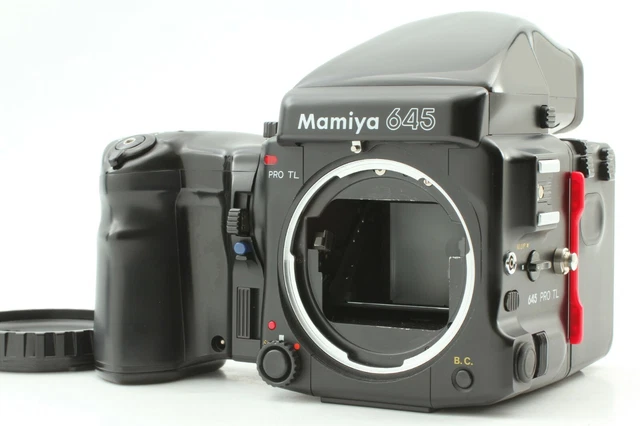 [ EXC + 5] Mamiya 645 Pro TL Medium Format Körper W / Prism Finder 120 Film