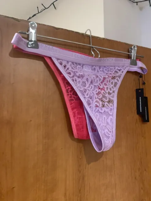 Lounge Underwear Khaki Lace Strappy Sexy Brief Panties BNWT Sizes XS S M L