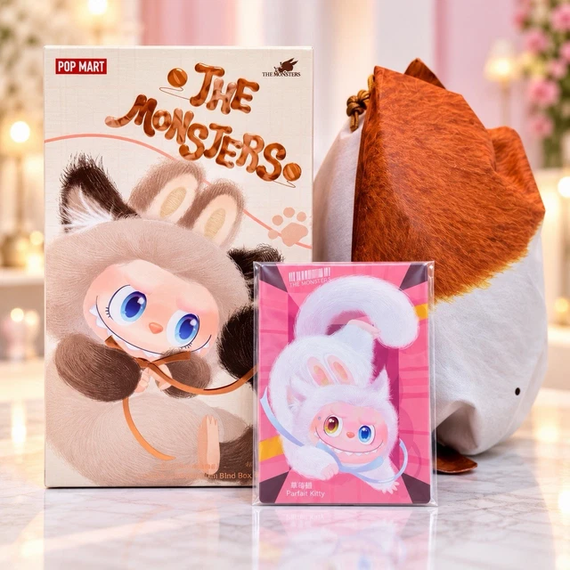 POPMART THE MONSTERS Cat Mode On Persian Kitty( Sealed )Pendant Same ...