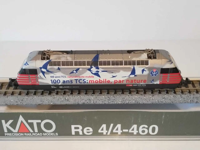 Locomotive électrique CFF Re 4/4 I - Boîtier Non Peint échelle N Par Kato - Réf. 1160x-1 - Neuf