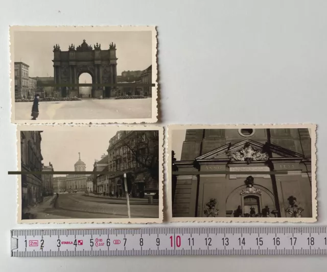 3 x Potsdam Brandenburger Tor ua - 30er Jahre - Original Fotos