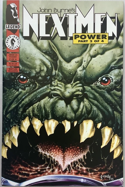 1994 Dark Horse Comics - John Byrne's Nextmen - Power 2 Of 4 - Bagged And Board
